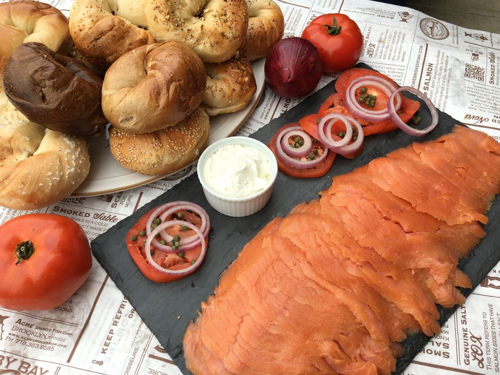 Bagel and Lox brunch